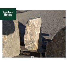 Natural Silver Quartz Stone Monolith - Pre-Drilled Water Feature. Ref: QRT-6 - 540mm High