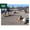 Natural Silver Quartz Stone Monolith - Pre-Drilled Water Feature. Ref: QRT-5 - 650mm High