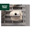 Natural Silver Quartz Stone Pre-Drilled Monolith: SQ-401 - 550mm High