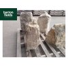 Natural Silver Quartz Stone Pre-Drilled Monolith: SQ-401 - 550mm High