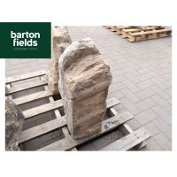 Natural Silver Quartz Stone Pre-Drilled Monolith Water Feature: SQ-401 - 550mm High