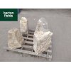 Natural Silver Quartz Stone Pre-Drilled Monolith Water Feature: SQ-403 - 560mm High