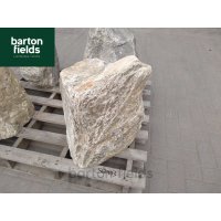 Natural Silver Quartz Stone Pre-Drilled Monolith Water Feature: SQ-403 - 560mm High