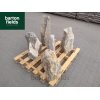 Natural Silver Quartz Stone Pre-Drilled Monolith Water Feature: SQ-507 - 440mm High