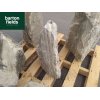 Natural Silver Quartz Stone Pre-Drilled Monolith Water Feature: SQ-508 - 500mm High
