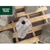 Natural Silver Quartz Stone Pre-Drilled Monolith Water Feature: SQ-508 - 500mm High