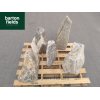 Natural Silver Quartz Stone Pre-Drilled Monolith Water Feature: SQ-508 - 500mm High