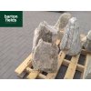 Natural Silver Quartz Stone Pre-Drilled Monolith Water Feature: SQ-509 - 570mm High