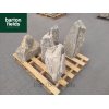 Natural Silver Quartz Stone Pre-Drilled Monolith Water Feature: SQ-509 - 570mm High