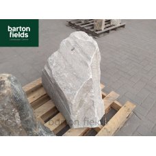 Natural Silver Quartz Stone Pre-Drilled Monolith Water Feature: SQ-610 - 640mm High