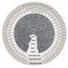 Tumbled 50mm Block Paving Circle, Original Blend - 1.55mtr Diameter