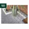 Block Paving: Granite Effect Shot Blast Paving in Dark Grey - 210x170x50mm - Pack 8.0m2