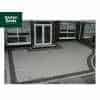 Block Paving: Granite Effect Shot Blast Paving in Silver Grey - 210x170x50mm - Pack 8.0m2