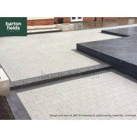 Granite Effect Shot Blast Paving, Silver Grey - 210x170x50mm - Pack 8.0m2 