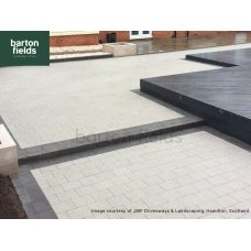 Granite Effect Shot Blast Paving, Silver Grey - 210x170x50mm - Pack 8.0m2 