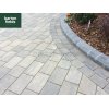 Contemporary 2 Size Block Paving in Graphite Blend - Pack 8.25m2