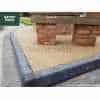 Block Paving High Kerbs for Driveways in Charcoal - 200mm High