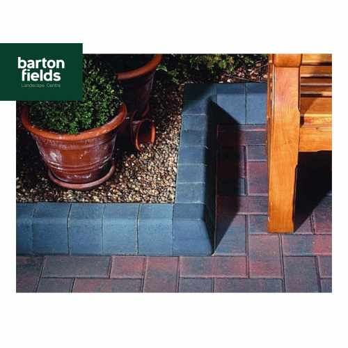 Block Paving High Kerbs for Driveways in Charcoal - 200mm High