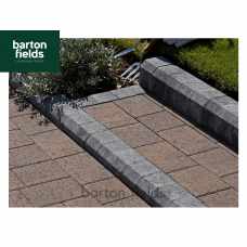 Driveway Low Kerb Edgings in Charcoal - 120mm High