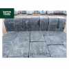 Tumbled Block Paving High Kerbs for Driveways in Charcoal