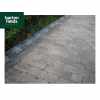 Tumbled Block Paving High Kerbs for Driveways in Charcoal