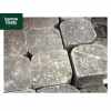 Tumbled Block Paving Low Kerbs for Driveways in Charcoal - 140mm High