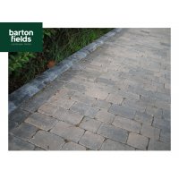 Tumbled Low Kerbs, Charcoal - 140mm High