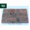 Courtyard Tumbled 50mm 2 Size Block Paving in Brindle - Pack 8.35m2