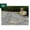Courtyard Tumbled 50mm 2 Size Block Paving in Graphite Blend - Pack 8.35m2