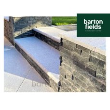 Natural Quartz Stone Contemporary Cladding in Graphite Colour- Per Square Metre (m2)