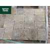 Tumbled Paving Cobble Setts in Autumn Colour. Size: 105x140x50mm