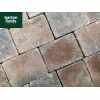 Tumbled Paving Cobble Setts in Harvest Colour. Size: 105x140x50mm