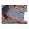 Black Copings: Natural Granite Flat Double Coping Stone in Emperor Black - 600mm x 300mm x 25mm