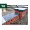 Black Copings: Natural Granite Flat Double Coping Stone in Emperor Black - 600mm x 300mm x 25mm