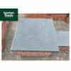 Black Pier Caps: Natural Granite 60cm x 60cm Pier Cap in Emperor Black - for 2 1/2 Brick Pillar