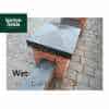 Black Pier Caps: Natural Granite 36cm x 36cm Pier Cap in Emperor Black - for 1 1/2 Brick Pillar