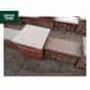 Natural Sandstone Flat Copings for Double Wall in Forest Blend Colour - 60x30x4cm
