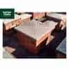 Natural Sandstone 60cm x 60cm Pier Cap in Forest Blend Colour - for 2.5 Brick Pier