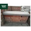 Natural Sandstone Flat Copings for Single Wall in Forest Blend Colour - 60x15x4cm