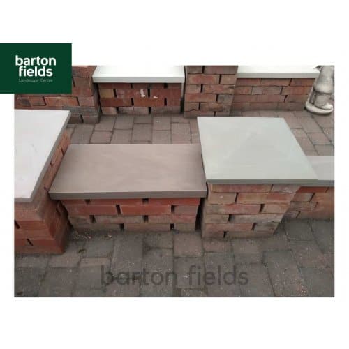 Natural Sandstone Flat Copings for Double Wall in Forest Blend Colour - 60x30x4cm