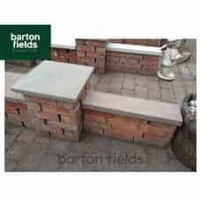 Natural Sandstone Flat Copings for Single Wall in Forest Blend Colour - 60x15x4cm