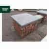 Natural Sandstone 60cm x 60cm Pier Cap in Galaxy Black Colour - for 2.5 Brick Pier