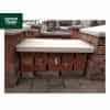 Natural Sandstone Flat Copings for Double Wall in Mint Colour - 60x30x4cm
