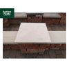 Natural Sandstone 48cm x 48cm Pier Cap in Mint Colour - for 2 Brick Pier