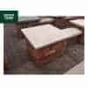 Natural Sandstone 60cm x 60cm Pier Cap in Mint Colour - for 2.5 Brick Pier