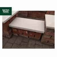 Natural Sandstone Flat Copings for Double Wall in Mint Colour - 60x30x4cm