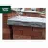 Natural Black Sandstone Reclaimed Style Double Wall Coping Stones - 600mm x 400mm x 50mm