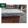 Natural Black Sandstone Reclaimed Style 2.5 Brick Pier Caps - 620mm x 620mm x 50mm