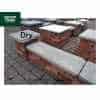 Natural Black Sandstone Reclaimed Style Double Wall Coping Stones - 900mm x 300mm x 50mm