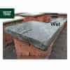 Natural Black Sandstone Reclaimed Style 1.5 Brick Pier Caps - 400mm x 400mm x 50mm